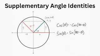 Supplementary Angle Identities - Trigonometry