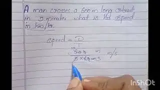 Maths time and distance problem.