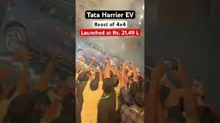 Tata harrier EV 4x4 launched at the price of rs. 21.49L