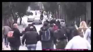 Столкновения полиции и фермеров возле Министерства сельского хозяйства
