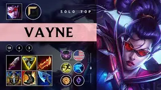 Vayne Top vs Kayle - NA Master Patch 25.24
