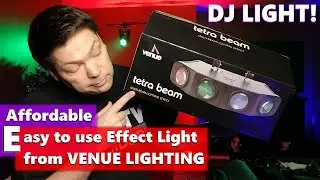 Tetra Beam &mdash; новинка от Venue Lighting! Доступное освещение для диджеев &mdash; Venue Tetra Beam