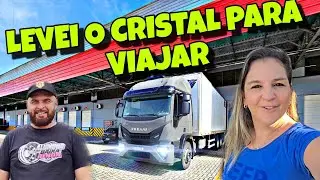 LEVEI O CRISTAL VIAJAR ! FIO DA INGNIÇÃO SOLTOU  CAMINHÃO NÃO LIGA .😵‍💫🤯😵