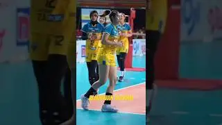 almirwan tarkam and other girls volleyball ground in running #fitness #funny