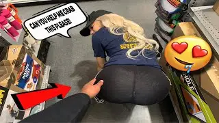 Randomly Bending Over In Front Of My Bestfriend In Public🍑🤪! *He Couldn't Resist*