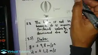 Feb_March exam 2018_Physical sciences P1_projectile motion (Question 3 answered)