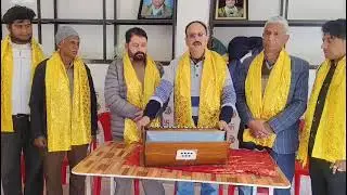 Harmonium donated by Sh. Shiriraj Bhardwaj ji,  to Brahman Sabha J&K.