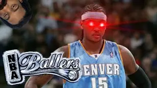 CARMELO ANTHONY IS UNSTOPPABLE ON HERE (NBA BALLERS PSX EMULATOR PC GAMEPLAY)