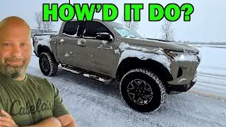 Подходит ли Chevrolet Colorado для зимней езды в северных регионах?