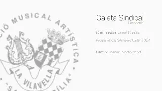 Gaiata Sindical (Jos&eacute; Garc&iacute;a, Castelloneries 1977)