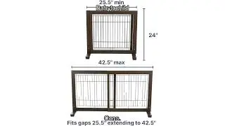 Trixie Wooden Pet Gate Review: A Stylish Solution for Keeping Your Dog Safe at Home.