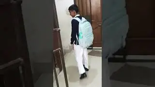First day at new school.School name   is Dhaka Residential Model College.