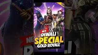NEW DIWALI SPECIAL GOLD ROYALE 🤩!! FREE FIRE DIWALI EVENT 2024 🥰!!DAY (06/90)#shorts #freefireshorts