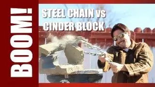 Steel Chain vs Cinder Block! Zombie Go Boom!