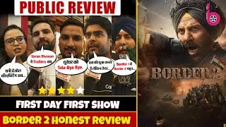 Border 2 Public Review | Sunny Deol | Varun Dhawan | Diljit Dosanjh & Ahaan Shetty |