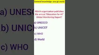 General knowledge questions for competitive exams ll uva gk world ll #gk #gkquiz