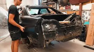 RE BUILDING the WRECKED R34 SKYLINE   Poor Man's GTR EP4 