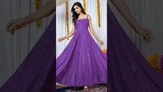 new dress Anarkali #latest fashiontrend#fashion ##viral