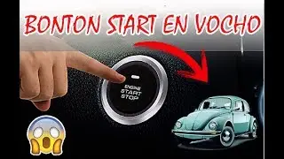 Como Poner Un Boton De Encendido Tipo Deportivo Al Vocho| De Tocho Morocho Tutoriales.