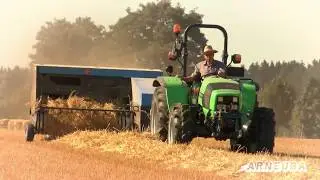 FORTSCHRITT Hochdruckpresse K434 | Deutz-Fahr | Arneuba | Agrar-Impressionen