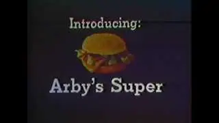 Arby's 1972 TV commercial