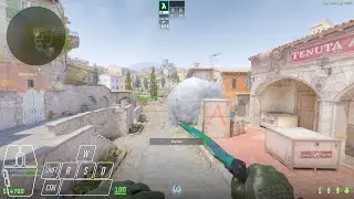 Inferno balcony push with molly, smoke and flash