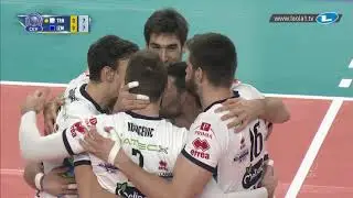 Marvelous defence by Filippo LANZA before hammering away from back row | #CLVolleyM
