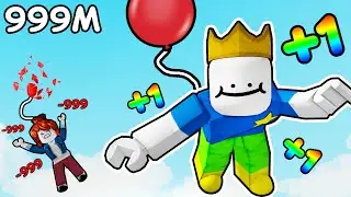 Reaching MAX HEIGHT in Roblox Blow up and Fall...