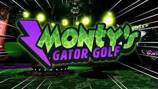 FNAF Security Breach &ndash; Monty&rsquo;s Gator Golf to MAZERCISE Gameplay