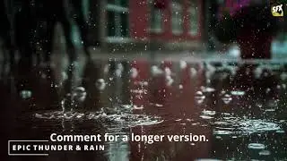 Thunder Sound Effect HD | Thunder Sound Effect For Relaxing (Best Thunder Sound Fx Quality)