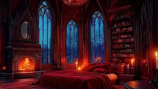 Ultimate Calm: Storm & Fireplace Ambience for Deep Relaxation
