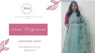 Digital printed Semi Organza Sarees | ₹2550