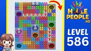 Hole People Level 586 Solution Walkthrough