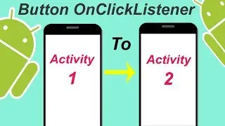 How to open a new activity on button click - Android tutorial 2019