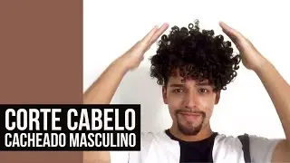 CORTE CABELO CACHEADO MASCULINO | Caio Leonardo