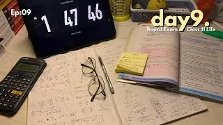 Class 11 Late Night Study😱Maths✅Preparing For Plus One Board Exams😶Ep-9 Of Comeback Series📈Malayalam