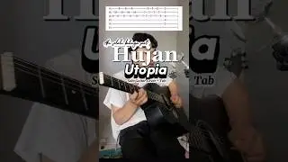 Utopia - Hujan (solo guitar cover + tab)
