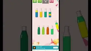 Water Sort Puzzle - Level 53 Completed