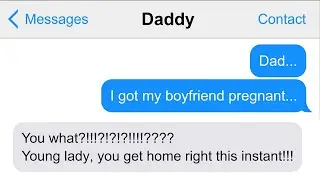 Hilarious and AWKWARD Dad Texts