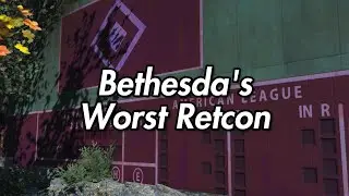 Bethesda's Worst Retcon #shorts