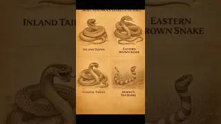 Most Venomous Snake #edit #animals #shorts