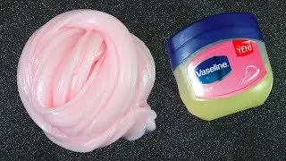 NO GLUE Vaseline with Water Slime Test!, No Glue Water Slime Test, Easy 2 ingredients Slime