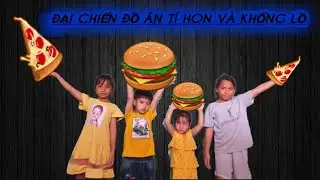 CCM TV| Đại chiến đồ ăn t&iacute; hon v&agrave; khổng lồ