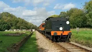 Early autumn on the Bluebell Railway near Sharpthorne, 06/10/2022.