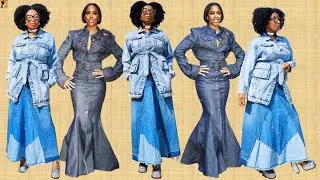 KELLY ROWLAND FASHION | STYLE RECREATION | DENIM | MODEST FASHION