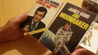 EddyT reviews: James Bond Movie Tie-In Paperbacks 007 books