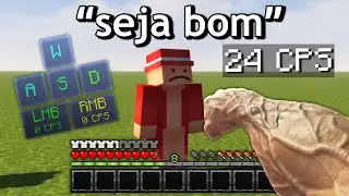 Tutoriais de pvp no Minecraft são tipo: