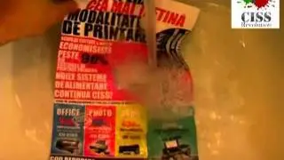 Test cerneala pigment de la CISS Revolution HD