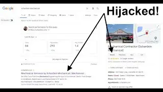 Hijacked Google My Business Website Link | Fix Hacked Links From  Google & More