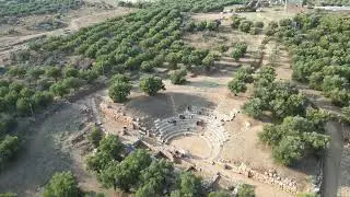 Crete -  Theatre of Ancient Aptera #Greece #ruins #archeology #ancient #theatre